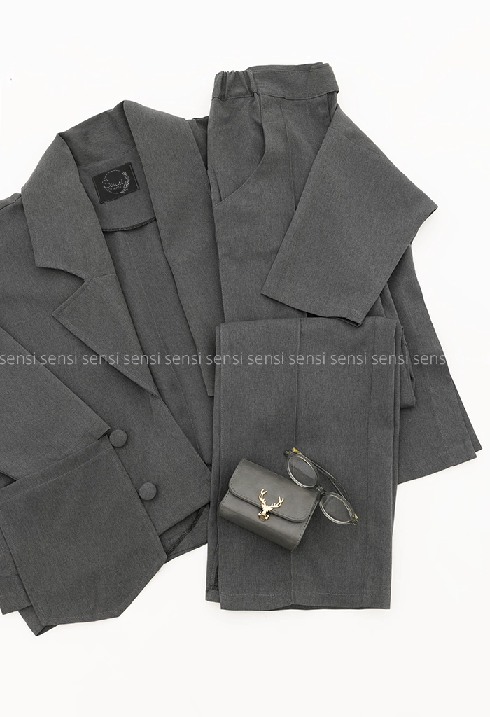 ست کت شلوار پشت چاک کد1005376